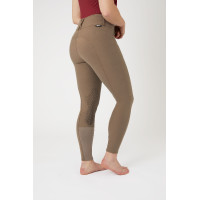 Pantaloni da equitazione con grip Horze Grand Prix Pro da donna Marrone grigio ferro Pantaloni da equitazione con grip Horze Grand Prix Pro da donna Marrone grigio ferro