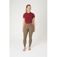 Pantaloni da equitazione con grip Horze Grand Prix Pro da donna Marrone grigio ferro Pantaloni da equitazione con grip Horze Grand Prix Pro da donna Marrone grigio ferro