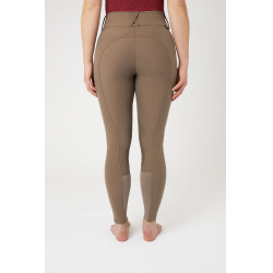 Pantaloni da equitazione con grip Horze Grand Prix Pro da donna Marrone grigio ferro Pantaloni da equitazione con grip Horze Grand Prix Pro da donna Marrone grigio ferro
