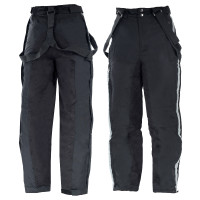 Pantaloni da equitazione invernali Horze WinterRider per bambini Nero