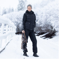 Pantaloni da equitazione invernali Horze WinterRider per bambini Nero Pantaloni da equitazione invernali Horze WinterRider per bambini Nero