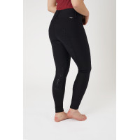 Pantaloni da equitazione donna con grip integrale Horze Grand Prix Pro Blu marino scuro