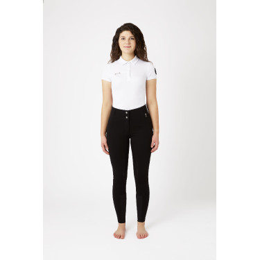 Pantaloni con grip integrale per tutte le stagioni Horze Mira Nero