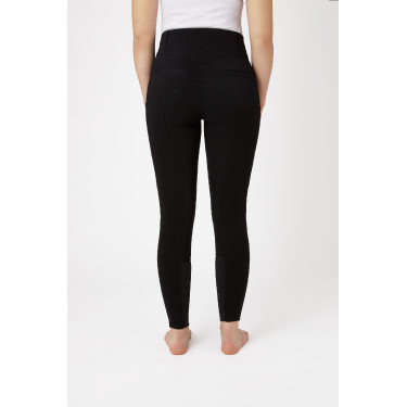 Pantaloni con grip integrale per tutte le stagioni Horze Mira Nero