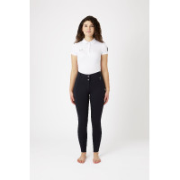 Pantaloni con grip integrale per tutte le stagioni Horze Mira Nero
