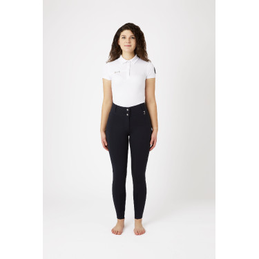 Pantaloni con grip integrale per tutte le stagioni Horze Mira Blu marino scuro
