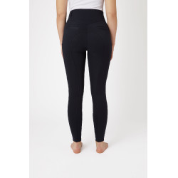 Pantaloni con grip integrale per tutte le stagioni Horze Mira Blu marino scuro