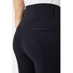 Pantaloni con grip integrale per tutte le stagioni Horze Mira Blu marino scuro