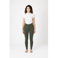 Pantaloni con grip integrale per tutte le stagioni Horze Mira Nero