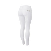 Pantaloni da equitazione a grip integrale Meghan B Vertigo a vita alta donna Blu navy scuro