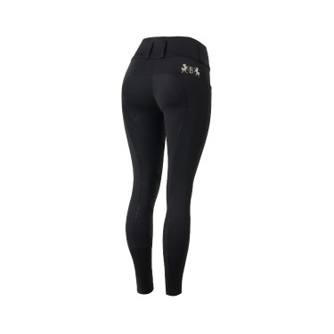 Pantaloni da equitazione a grip integrale Meghan B Vertigo a vita alta donna Pantaloni da equitazione a grip integrale Meghan B Vertigo a vita alta donna