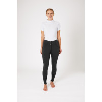 Pantaloni da equitazione a grip integrale Meghan B Vertigo a vita alta donna Blu navy scuro Pantaloni da equitazione a grip integrale Meghan B Vertigo a vita alta donna Blu navy scuro