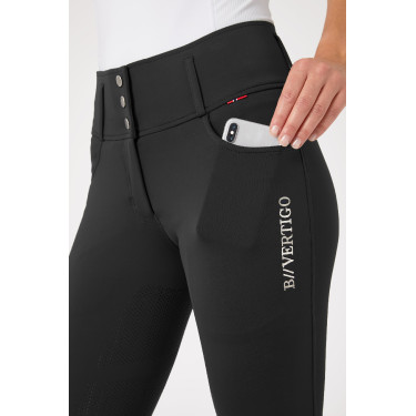 Pantaloni da equitazione a grip integrale Meghan B Vertigo a vita alta donna Pantaloni da equitazione a grip integrale Meghan B Vertigo a vita alta donna
