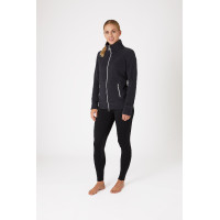 Giacca da equitazione in pile da donna Horze Ellie Blu marino scuro Giacca da equitazione in pile da donna Horze Ellie Blu marino scuro