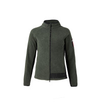 Giacca da equitazione in pile elasticizzato B Vertigo Cleo da donna Verde edera