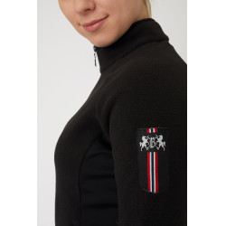 Giacca da equitazione in pile elasticizzato B Vertigo Cleo da donna Nero