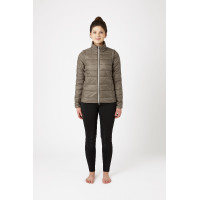 Piumino da donna Horze Natalie con maniche rimovibili Marrone morel Piumino da donna Horze Natalie con maniche rimovibili Marrone morel