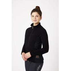 Giacca in pile da donna B Vertigo Darcey Grigio antracite scuro