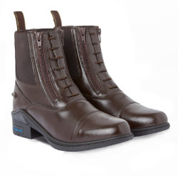 Stivali Horze in pelle Horze Kingston con doppia cerniera da donna Stivali Horze in pelle Horze Kingston con doppia cerniera da donna