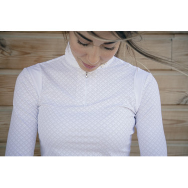 Polo da concorso Siviglia Pénélope maniche lunghe Polo da concorso Siviglia Pénélope maniche lunghe