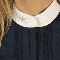 Polo da donna a maniche corte Kavala Flags & Cup Blu navy