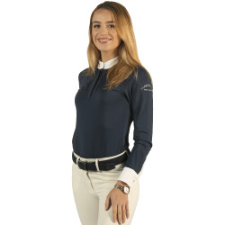 Polo Kavala donna maniche lunghe Flags & Cup Polo Kavala donna maniche lunghe Flags & Cup