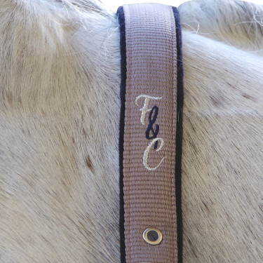 Set licol et longe Varna Flags & Cup Bleu marine