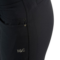 Pantaloni Flags & Cup Pampelone donna Grafite Grigio Pantaloni Flags & Cup Pampelone donna Grafite Grigio