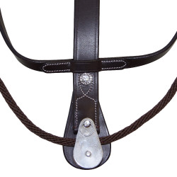 Martingale Howlett corde Canter Noir Martingale Howlett corde Canter Noir