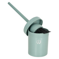 Pennello per grasso per zoccoli con vasetto Imperial Riding Verde salvia