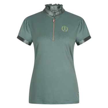 Polo Imperial Riding Anna Salvia nera Verde Polo Imperial Riding Anna Salvia nera Verde