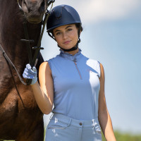 Top Tech senza maniche Imperial Riding Anna Ombra leggera Blu