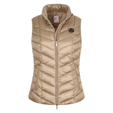 Gilet senza maniche Imperial Riding Juice Cappuccino Marrone