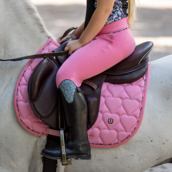 Leggings da equitazione Imperial Riding Tibby KneeGrip Rosa shock Leggings da equitazione Imperial Riding Tibby KneeGrip Rosa shock