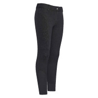 Leggings da equitazione Imperial Riding Tibby Solid KneeGrip Nero