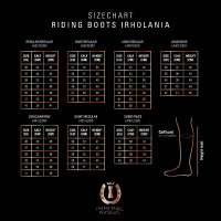 Bottes d'équitation Imperial Riding Olania Longue/Large Marine / fleur