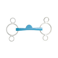Morso regolabile Metalab Flexi 3 anelli mezzaluna Blu Morso regolabile Metalab Flexi 3 anelli mezzaluna Blu
