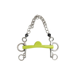 Morso pelham Metalab Flexi Soft mezzaluna con aste corte