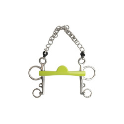 Morso pelham Metalab Flexi Soft mezzaluna con aste lunghe