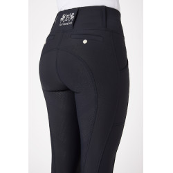 Leggings da equitazione con passanti per cintura Gia da donna B Vertigo Blu navy scuro