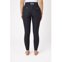 Leggings da equitazione con passanti per cintura Gia da donna B Vertigo Blu navy scuro