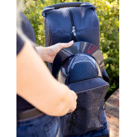 Borsa per stivali e cap da equitazione Elite Pro LeMieux Nero