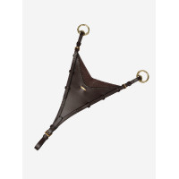 Forcella di martingala intera Kudos LeMieux Marrone / ottone
