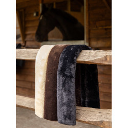 Copri pettorale LeMieux Simuwool Naturale Marrone