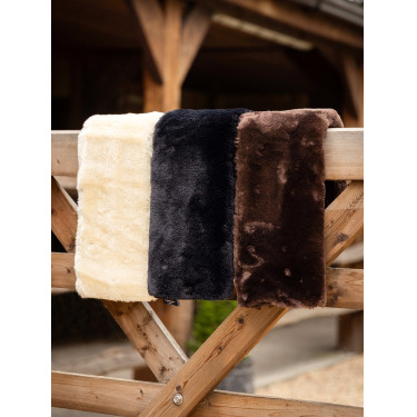 Coprisottopancia da addestramento LeMieux Simuwool da infilare Marrone