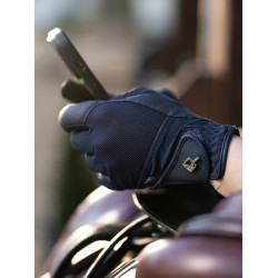Guanti da equitazione LeMieux Pro Mesh Blu navy