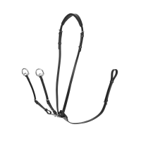 Martingala ad anelli Kudos LeMieux Nero / argento Martingala ad anelli Kudos LeMieux Nero / argento