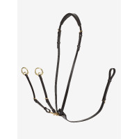 Martingala ad anelli Kudos LeMieux Nero / argento Martingala ad anelli Kudos LeMieux Nero / argento