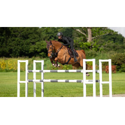 Tappetino LeMieux Puissance Suede Close Contact Square Marrone