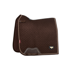 Sottosella LeMieux Puissance Suede Dressage Square Marrone